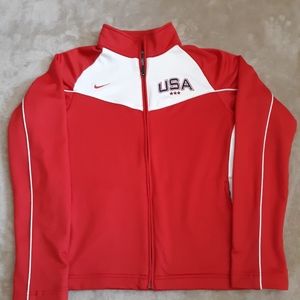 Vintage nike team USA zip up